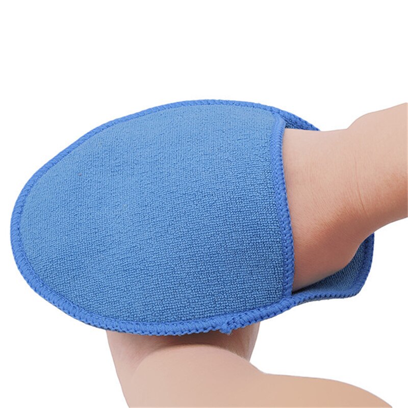 High Density Round Car Waxing Sponge Large Size Microfiber Overlock Car Wash Cleaning Sponge Cloths For Polishing
