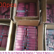 100 pcs/lOriginal Batterij Sticker Voor iPhone XS XR MAX X 4 5 5s 5c 6 6s 7 8 plus Batterij Lijm Tape Strip Tab Vervanging