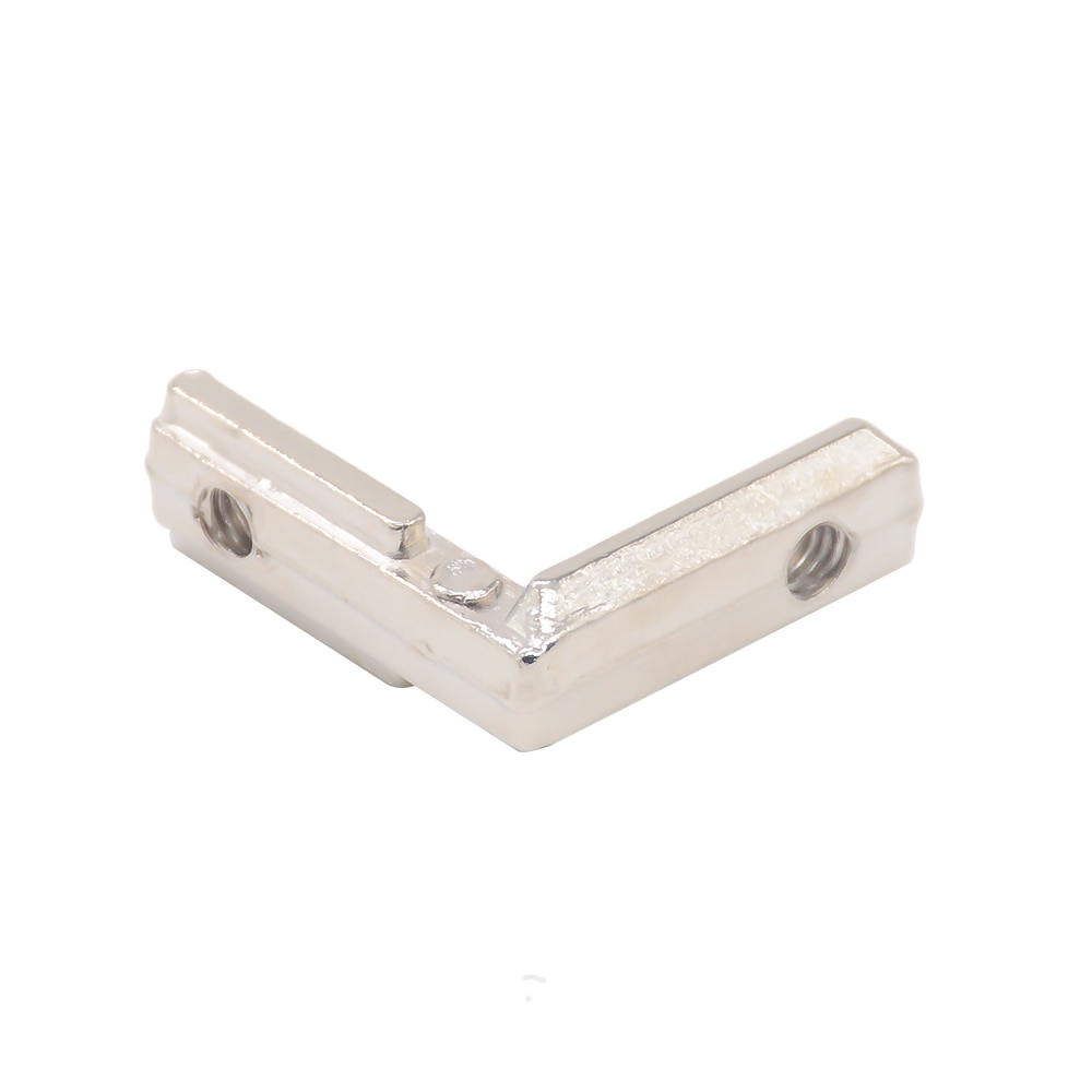 T slot l type 90 grader 3030 aluminium stik beslag fastgørelse eu standard 30/40/45 serie aluminium profil dele 3d printer