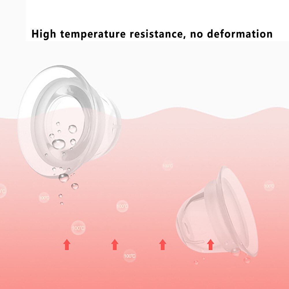 2 pz/impostato Allattamento Al Seno Succhiare Capezzolo Aspiratore Latte Estrattore con Correzione Scatola di Riparazione Estrattore Fisica Trazione Trasparente