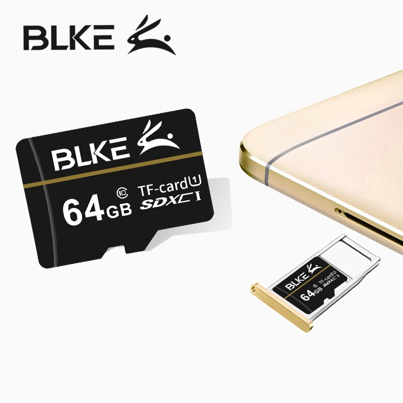 Blke tf-kort hukommelseskort micro  sd 64g 128g til samsung galaxy  s20 note 10 s10 note 9 a70s a50s w2019 m30s s8 m30s s9 note 8 c7 c 8
