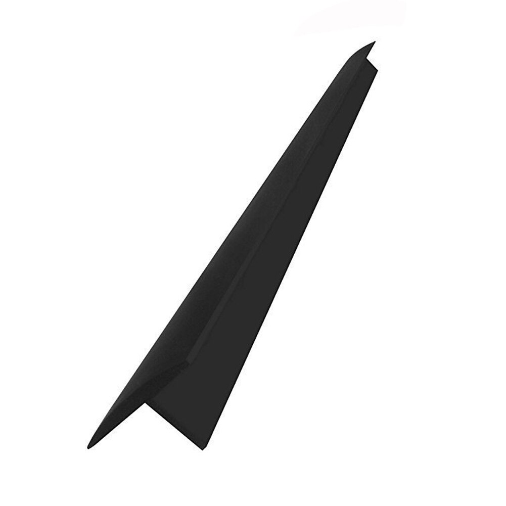 Köks spis bänkskydd anti-smutsig tätning gummilist lock diskbänk tätningslist 53.5 x 5.6 x 1 cm korrosionsbeständig, mjuk: Svart