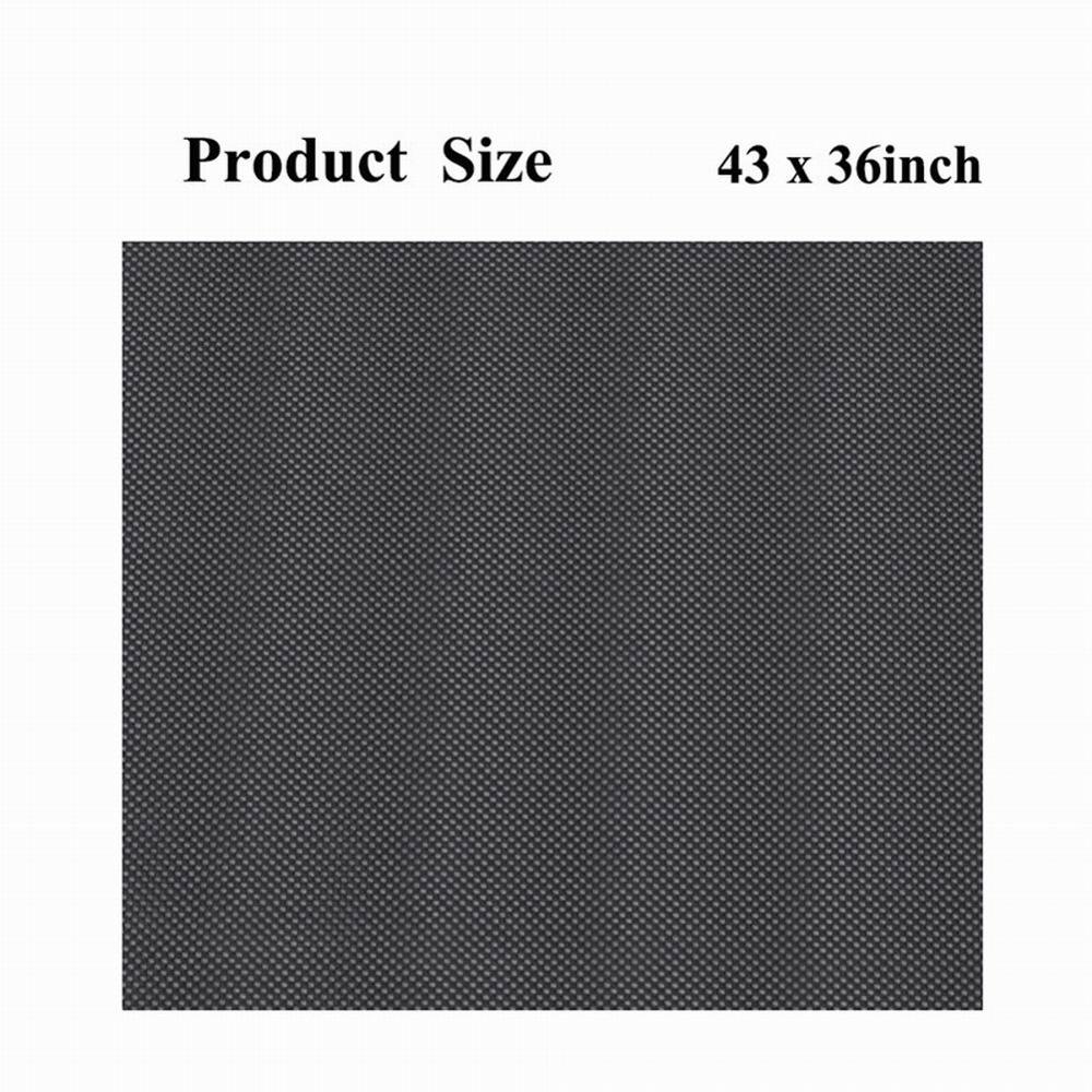 Sac à bagages de chargement SUV, tapis antidérapant, rembourrage de coussin, pliable, 43x45 pouces