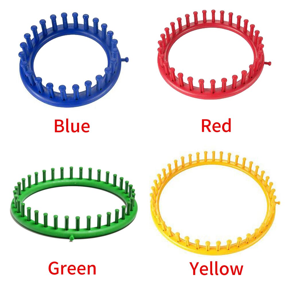 Circular Craft Tool PP Knitting Looms Circle Sewing DIY Round Sock Handmade Home Suture Needle Scarf Manual