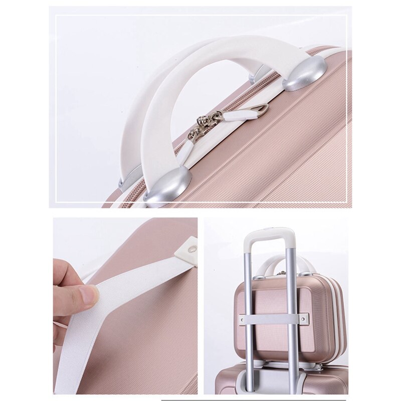 Ladies Cosmetic Case Brand Makeup Artist Beauty Cosmetic Cases Cosmetic Bag Portable Pretty Suitcase