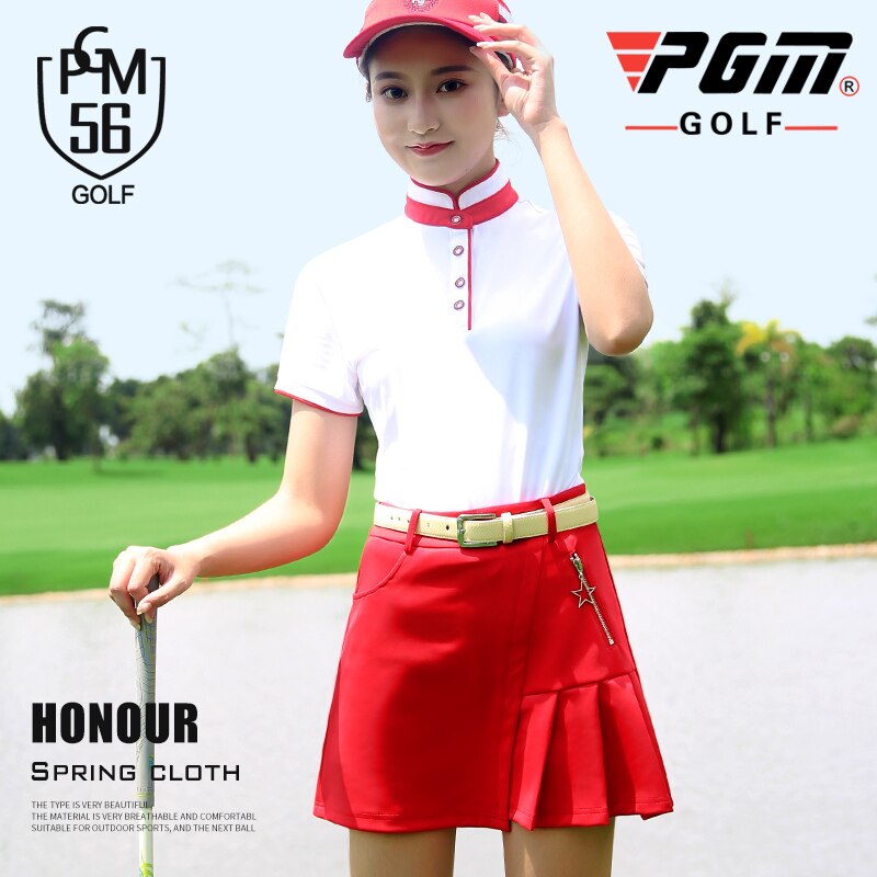 neue Golf Kleid Damen Kurzarm T-Shirt Golf Felsen Sommer Atmungsaktive frauen Anzug Größe XS-XL