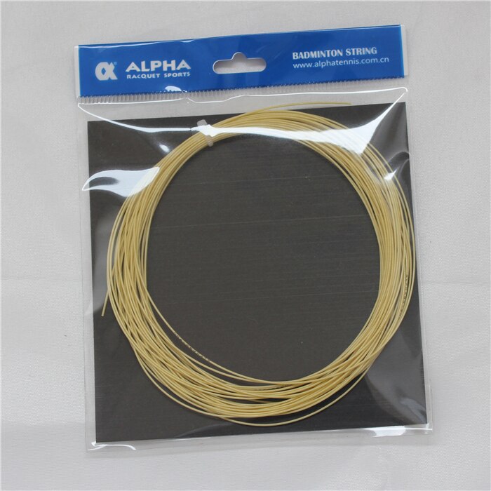 Alpha 2PC Badminton Racket Durable High Pound 12m 0.68mm Machine Stringing Tools Practice Net For Badminton: Auburn