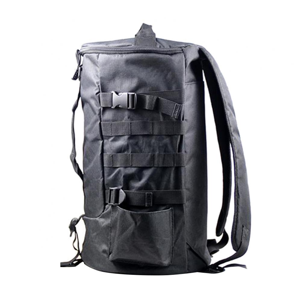 Large Capacity Fishing Hiking Tackle Bag Outdoor Fish Tool Carry Pouch Backpack Fishing Tool Accessorie: Black