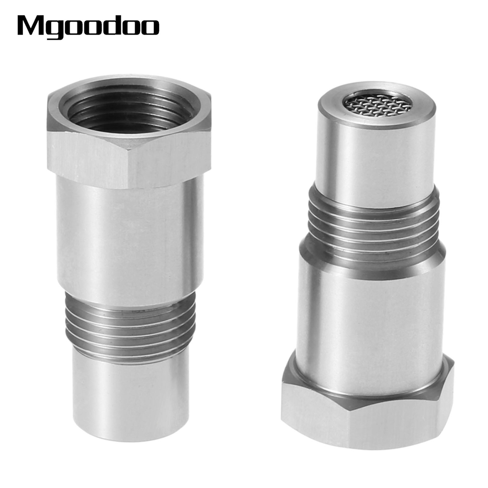 M18x1.5 CEL Check Engine Light Adapter CEL Eliminator Mini Catalytic Converter O2 Oxygen Sensor Stainless Steel Car Accessories