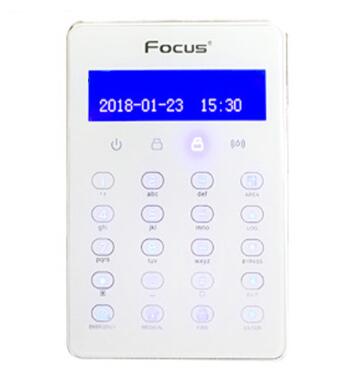 Focus FC-7688Plus security alarm panel wired touch keypad remote control touch pad FC-7688K-2