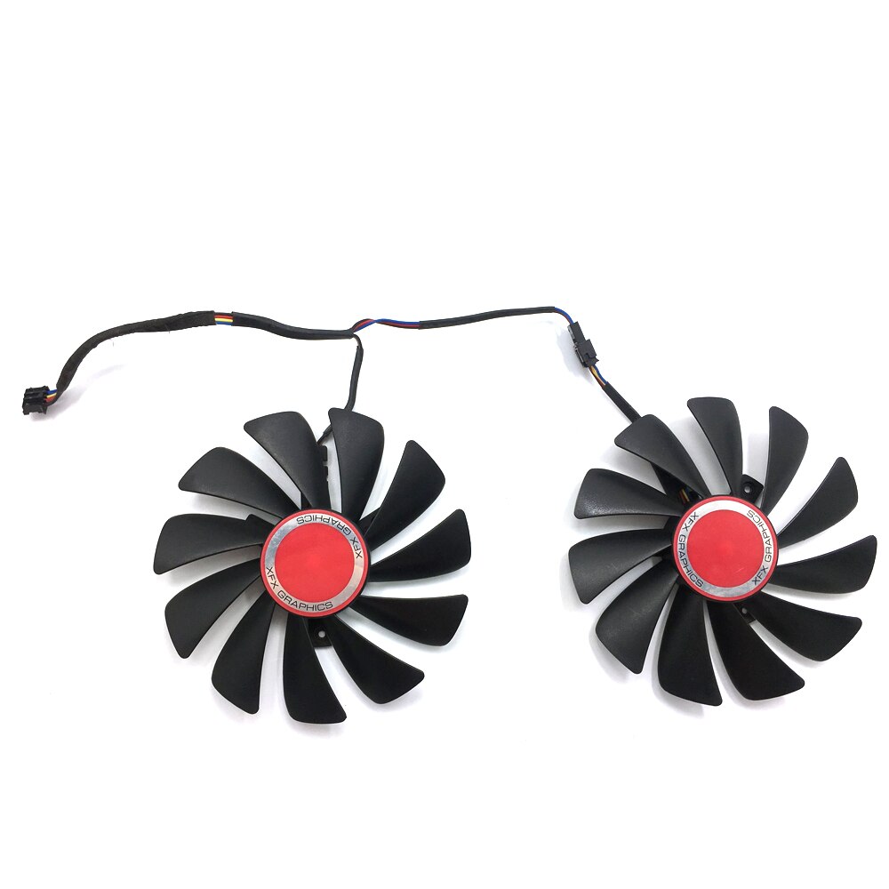 Original 95MM CF1010U12S DIY FDC10U12S9-C PC Cooler Fan Replace For XFX AMD Radeon RX580 RX590 GPU Graphics Card Cooling Fan
