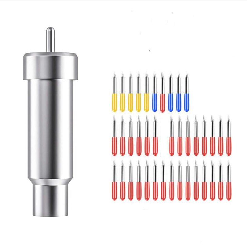 GTBL Deep Cut Blades with Blade Housing,30/45/60 Degree Deep Point Replacement Blades Kit,for Cricut Explore: Default Title