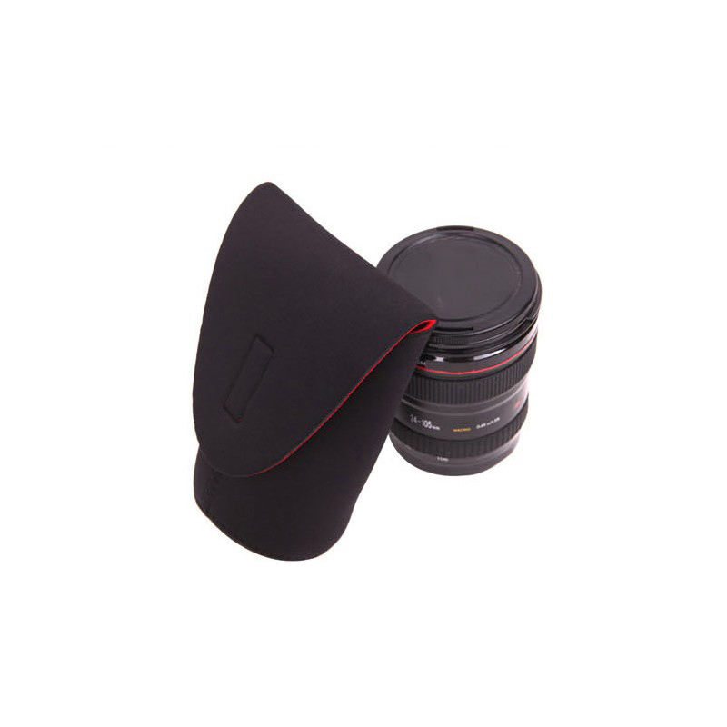 1pcs S M L XL XXL Neoprene waterproof Soft Camera Lens Pouch bag Case Size