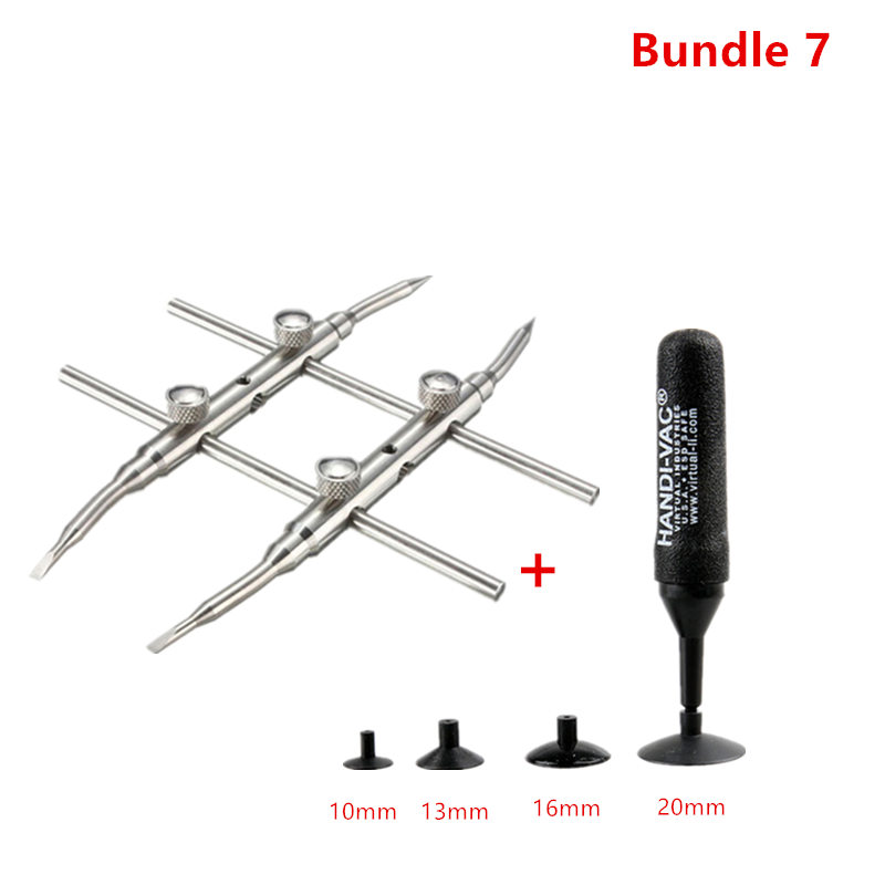 Universal Camera Lens Spanner Wrench 3Tips Flat Open Adjustable Repair Remove Tool Sucker Suction Cup Lens Cleaning Disassemble: Bundle 7