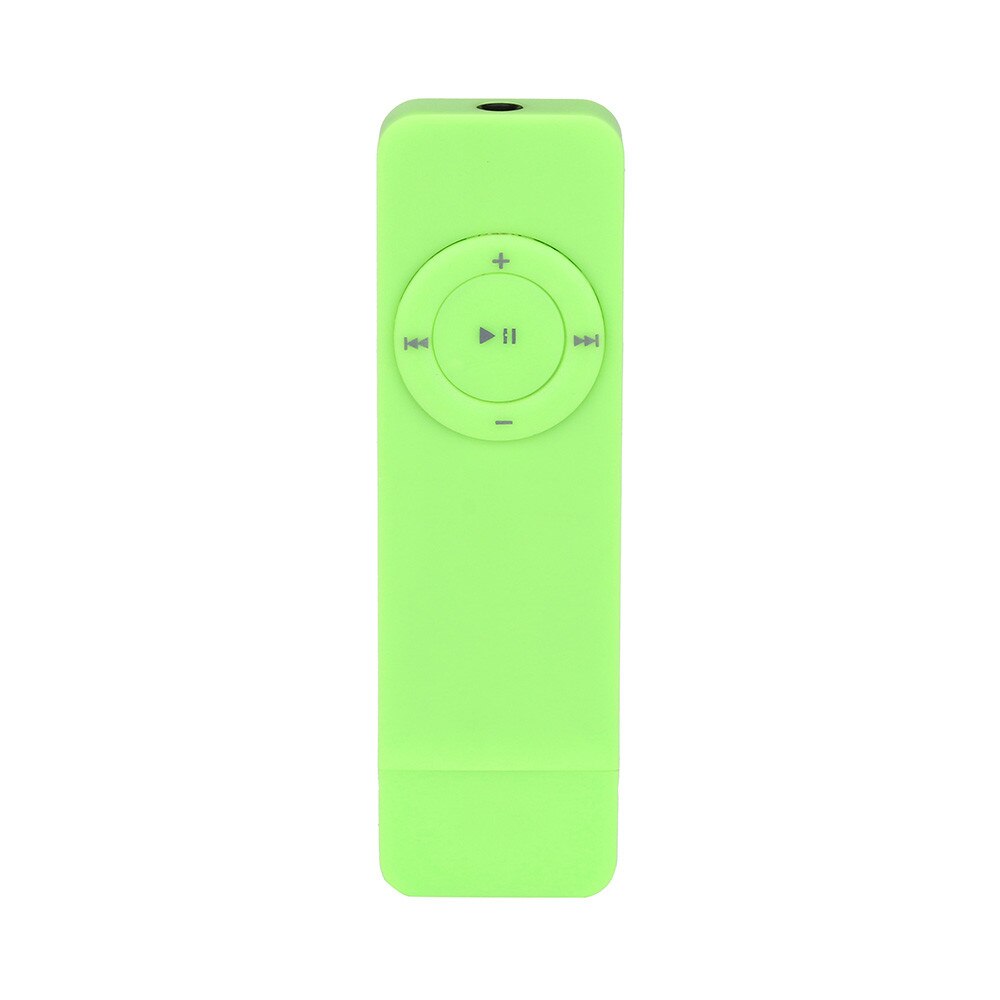 Portable Strip Sport Lossless Sound Music Media MP3 Player Support Micro TF Card Music MP 3 Walkman MP 3 Player: Green 