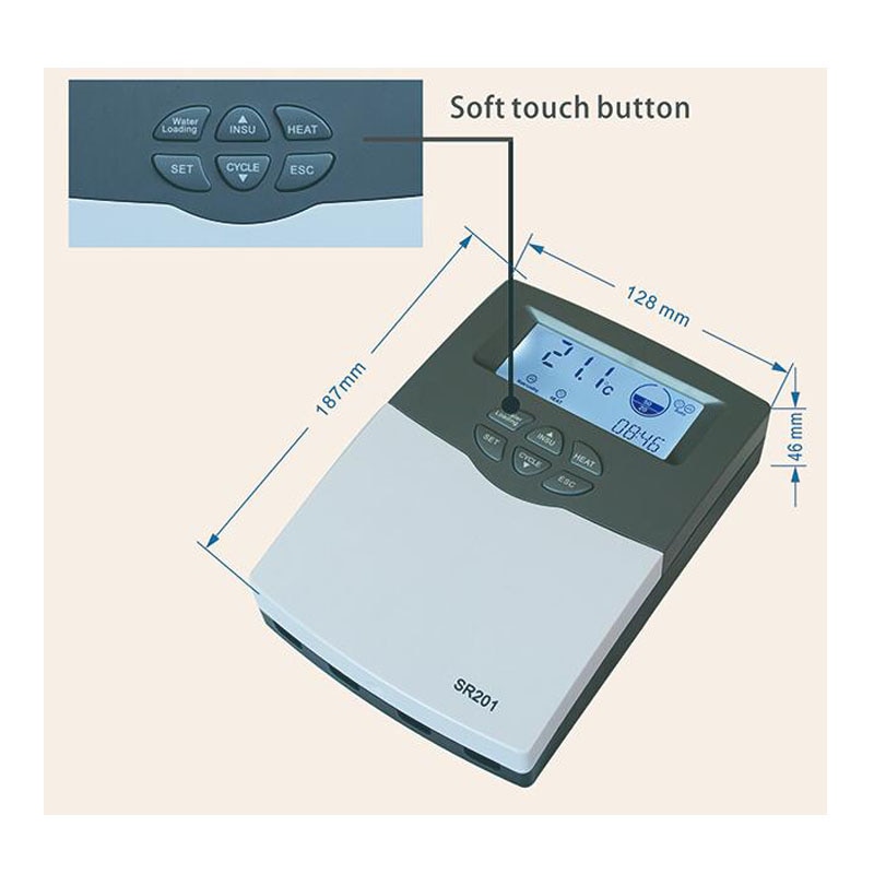 SR201-chauffe-eau solaire intégré | Un pressurisé, contrôleur de chauffage de l'eau, eau chaude
