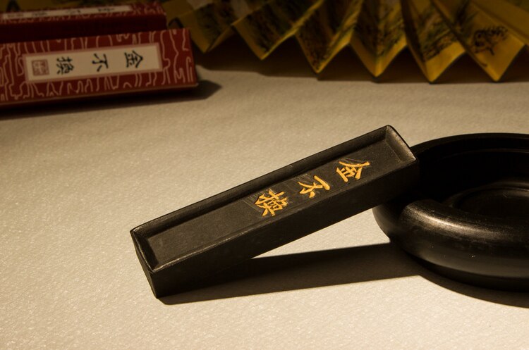 Calligraphie bâton d'encre pour écriture pinceau peinture calligraphie traditionnelle chinestiques encre solide pin-suie bâton d'encre ACS011