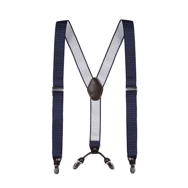 Style 3.5cm y-form 4 klips seler herre seler suspensorio masculino til mand eller kvinde