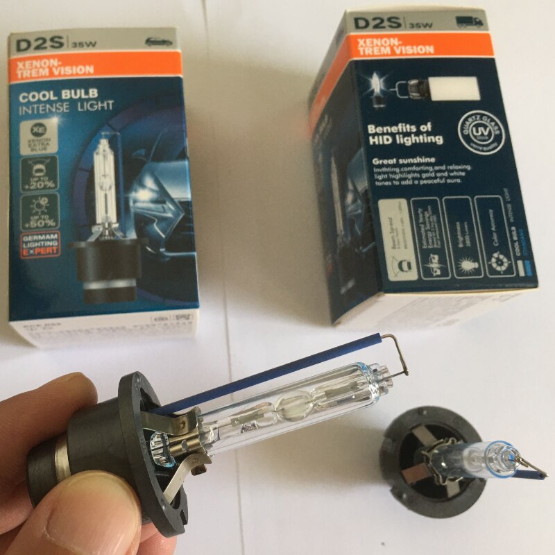 OEM 35W D2S Xenon HID Bulbs 4300K 6000K for Car Headlight Head Lamp Auto Light Hi/ Low Beam