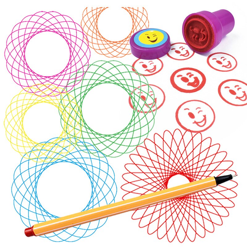 WARMOM Children's Drawing Template Ruler Pattern R... – Grandado