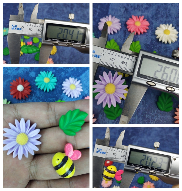 24 pcs/set flower bee series fridge magnet refrigerator magnetic stickers strong neodymium whiteboard magnet home deco