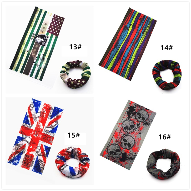 Vindtät cykel sömlös magisk bandana cykling pannband utomhus sport skid bandana huvudbonad mask cykel halsduk