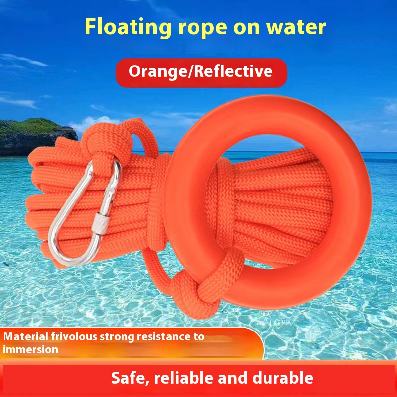 Das lebensrettende Seilzubehör für Rudern, Kanufahren und Wassersport hat eine hohe Tragfähigkeit. Es ist eine 10-30 Meter lange Leine