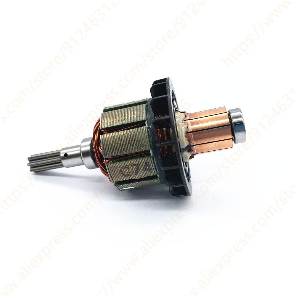 Rotor d&#39;armature pour MAKITA BTW250 DTW251RFE DTW251Z 619253 – 6 619375-2 BTW251Z BTW251RFE DTW251 BTW253 BTW251 BTS130 TW251D