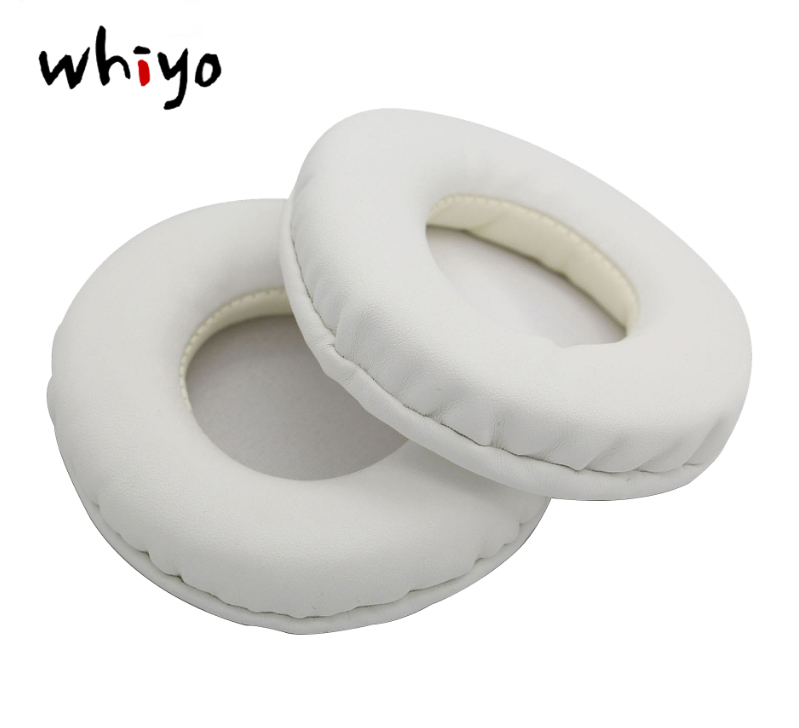 1 paar Ohr Pads Kissen Abdeckung Ohrpolster Ersatz Tassen für Sony MDR-ZX220BT MDR ZX220BT Kopfhörer Zubehör ZX 220 BT: Weiß