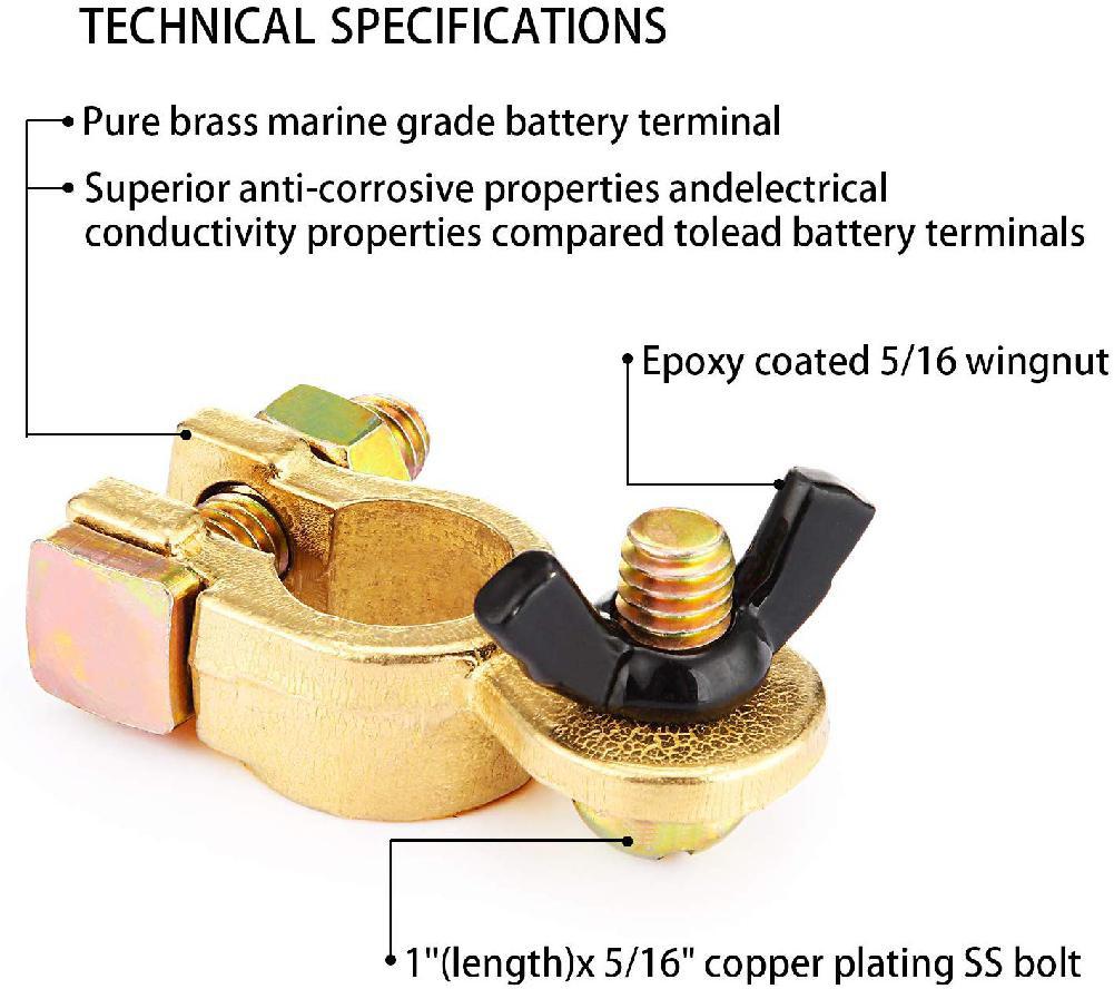 4pcs Car Battery Terminals Corrosion Protection Mat