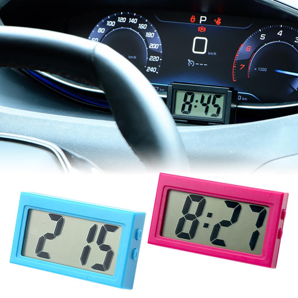 Exquisite Mini Electronic Digital Clock Portable Desk Electronic Clock Fine Workmanship for Car