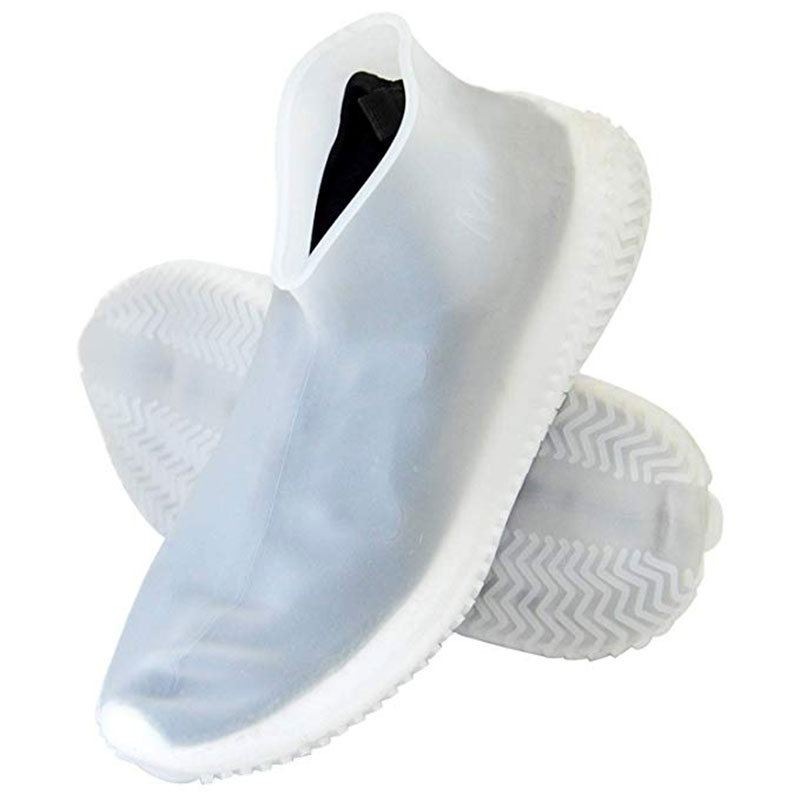 Cubiertas de silicona para zapatos, cubiertas reutilizables impermeables para zapatos, para exteriores, para lluvia, botas impermeables