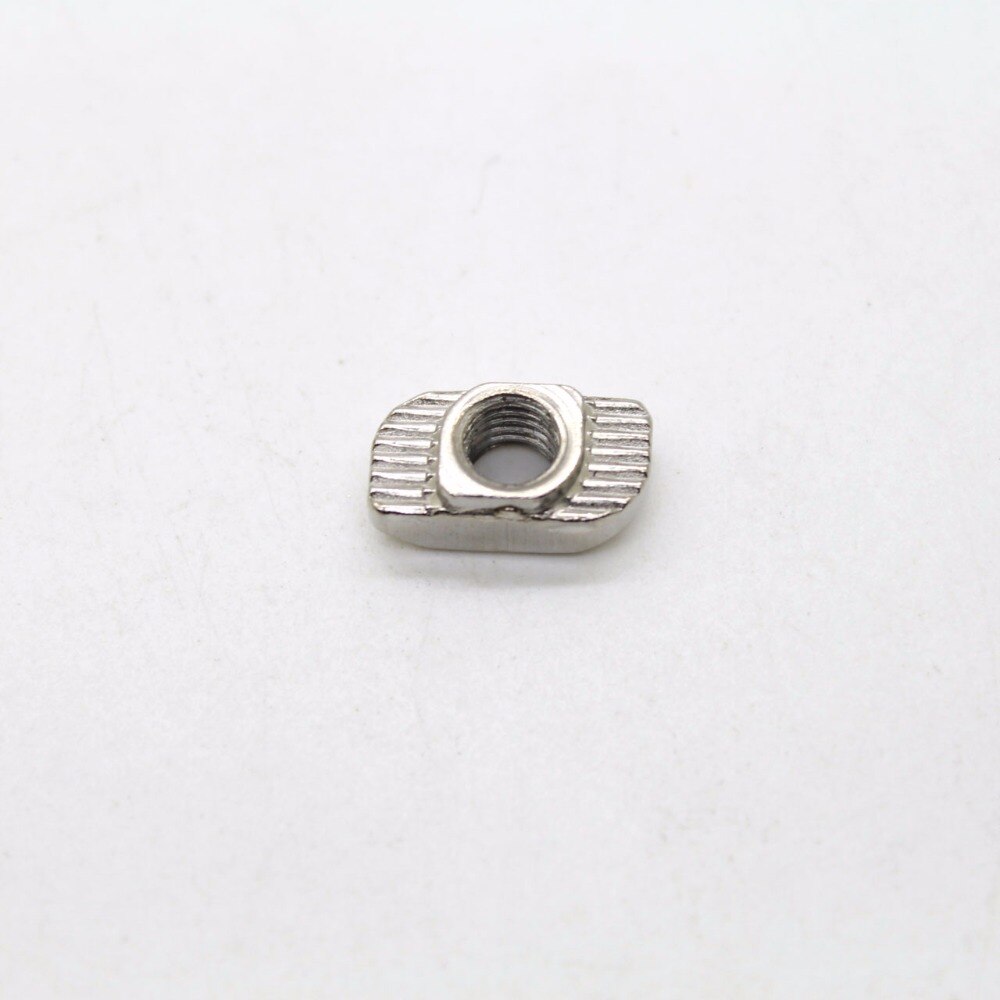 100 Uds M4 tuerca martillo T tuercas de ranura para Series perfil de aluminio extrusión accesorios ranura