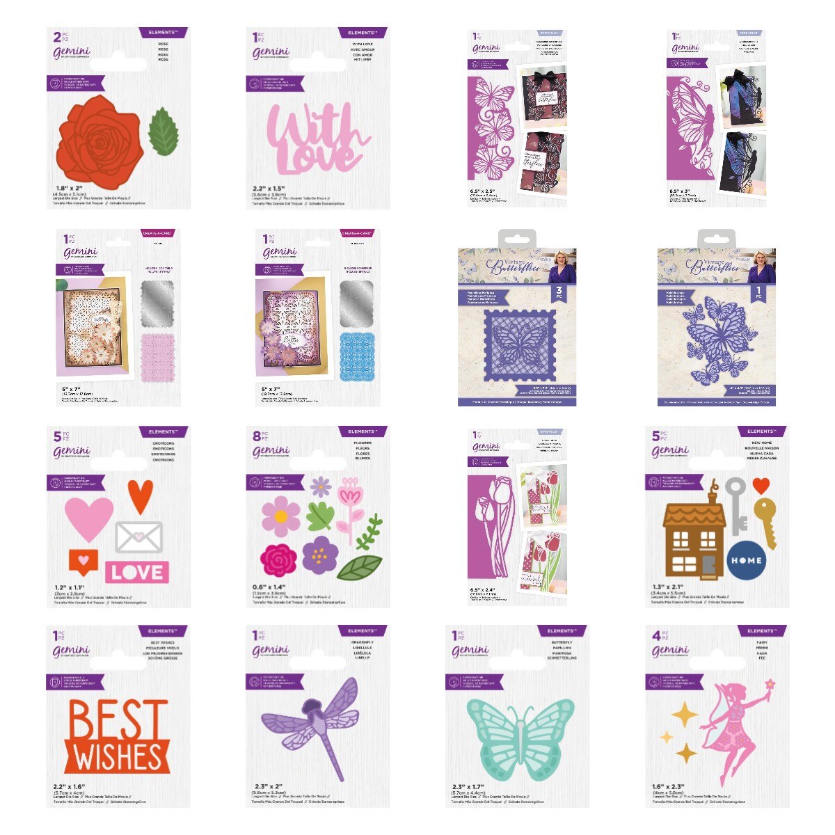 Spring Tulips Edgeable Dies Scrapbooking Metal Cutting Dies Craft Embossing Make Paper Greeting Card Making Template DIY