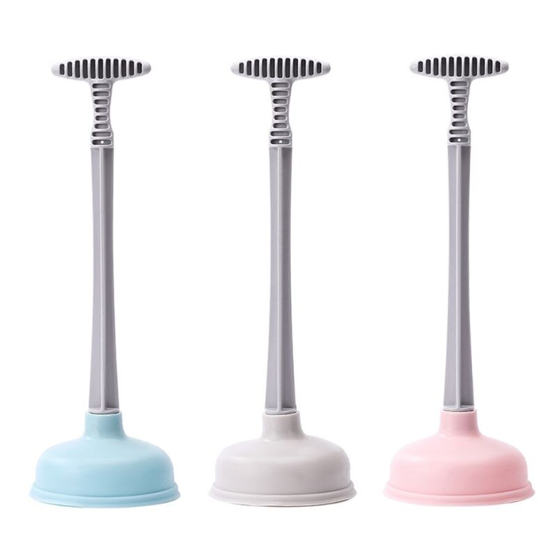Desatascador de émbolo para inodoro, herramienta de eliminación de atascos para limpiador de te, desatascador para baño, cocina, fregadero, desagüe, ducha y bañera