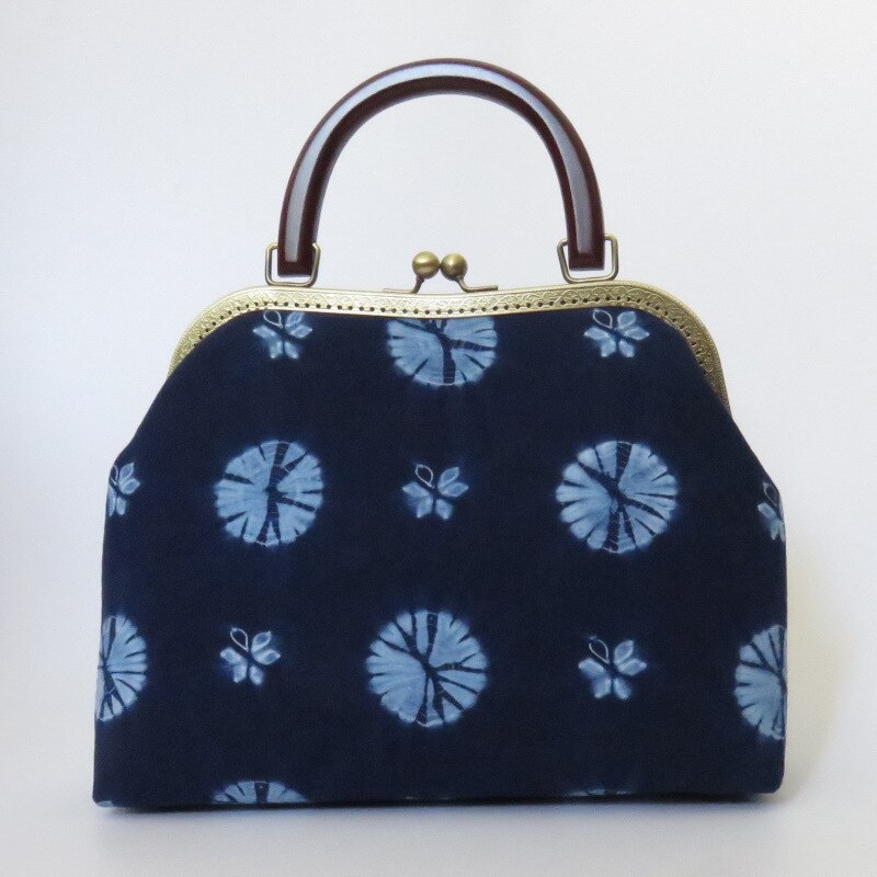 Borduurwerk houten hand schelp tassen vintage chique dame vrouwen tas tote dames handtassen moeder met  a 120cm kettingriemen: Damestas 7