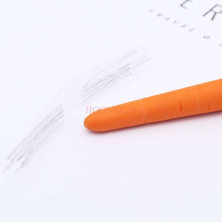 school supplies 3pcs cute children&#39;s pen-shaped carrot carrot eraser special stationery supplies