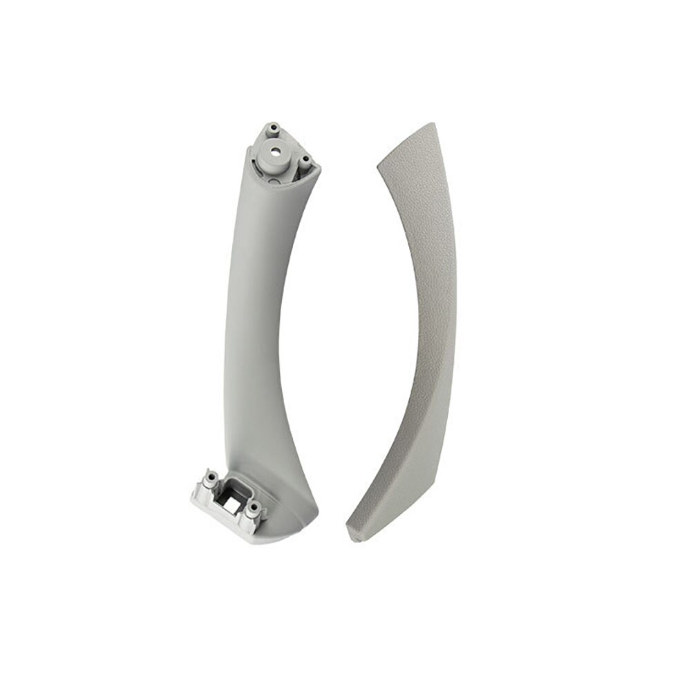 Auto Binnenste Handvat Interieur Deurklink Panel Handvat Pull Trim Cover Grijs Beige Zwart Links Rechts Voor Bmw 3X E90 e91: Gray(on the left)