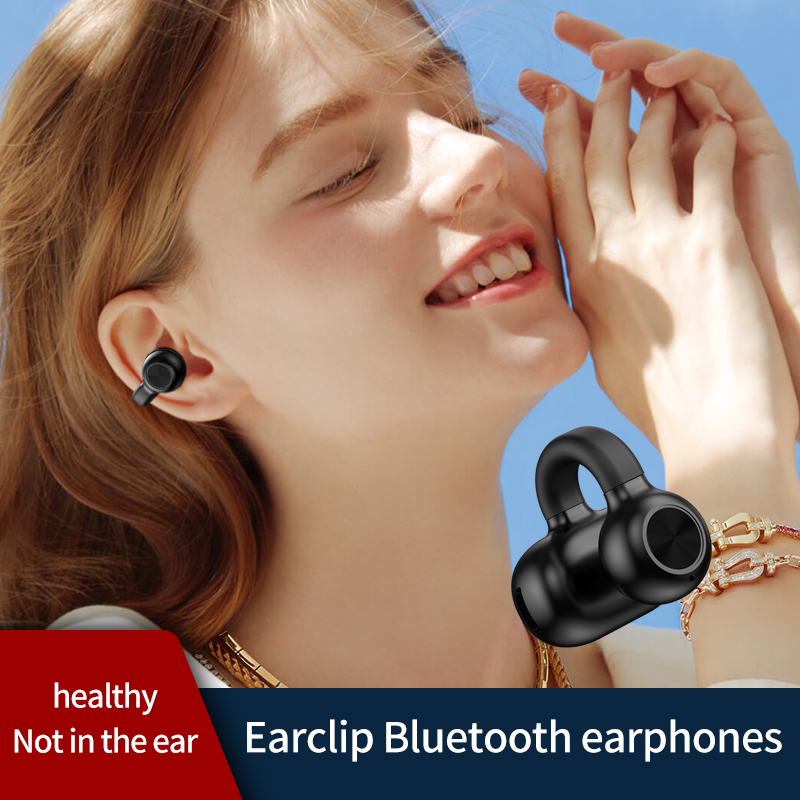 Z28 klips do ucha bezprzewodowe słuchawki Bluetooth bez douszne pojedyncze ucho sportowy zestaw słuchawkowy długi czas czuwania wysoka jakość dźwięku słuchawki muzyczne