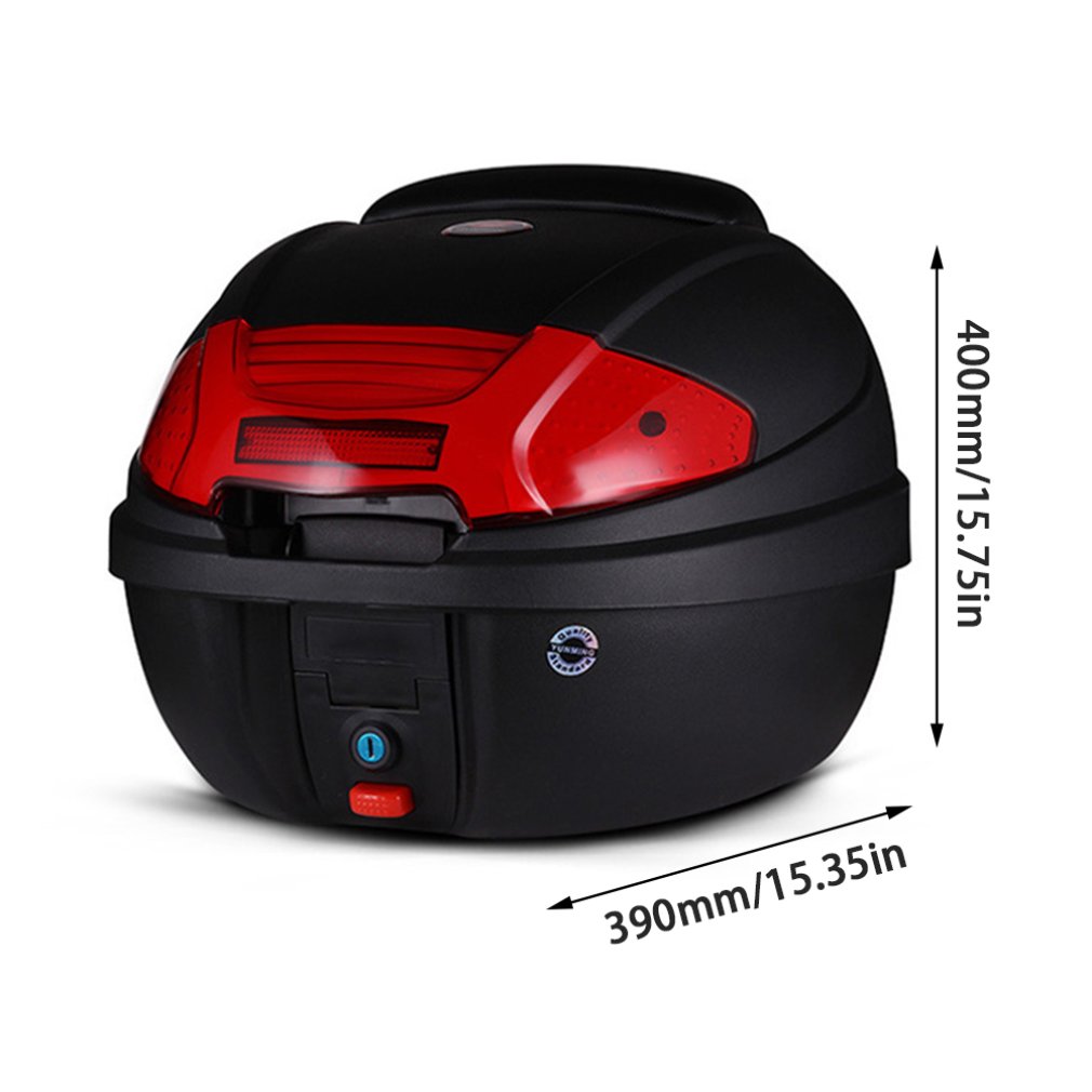 0830 Elektrische Auto Staart Doos 125 Motorfiets Kofferbak Universele Quick Release Batterij Auto Toolbox Afneembare Professionele