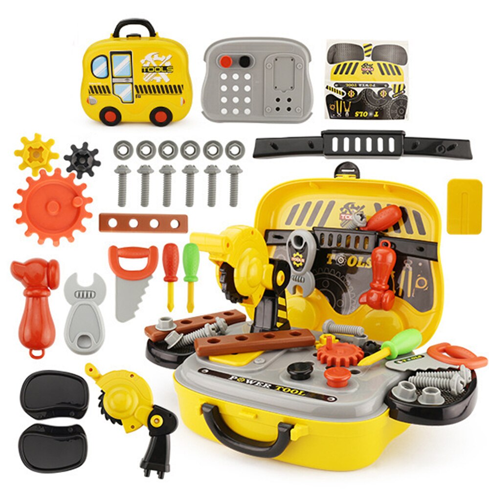 Kids Tool Set Tool Kit In Koffer Tool Kit Bouw Speelbal Voor Play Tool Kast Koffer Voor Kinderen