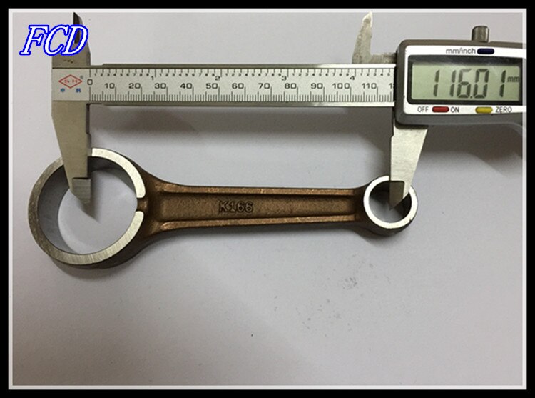 Bielle de vilebrequin moto rcycle GN200 GS200 DR200 moto bielle de vilebrequin axe de Piston 16mm