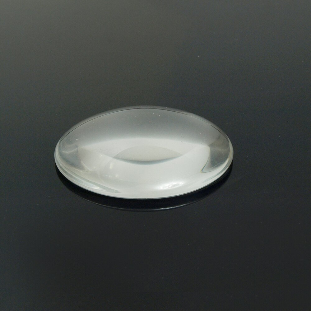 1 pcs Diameter 40mm optical lenses photics Glass Plano convex Lens No edge Glass