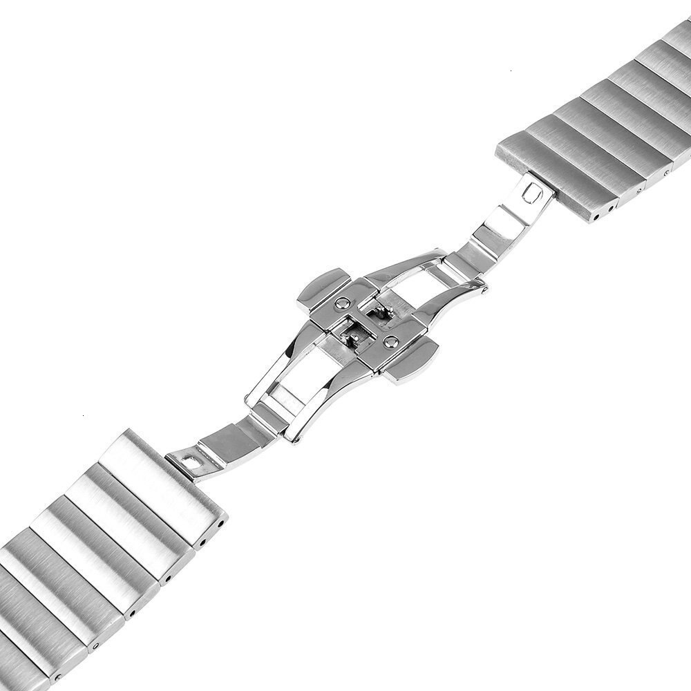 Watch Band for Huawei watch GT2 46MM smart watch Strap For GT 42mm stainless steel butterfly buckle Loop 22mm replacement strap