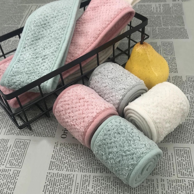 Verstelbare brede haarband antislip yoga spa bad douche make-up wash gezicht cosmetische hoofdband dames make-up accessoires