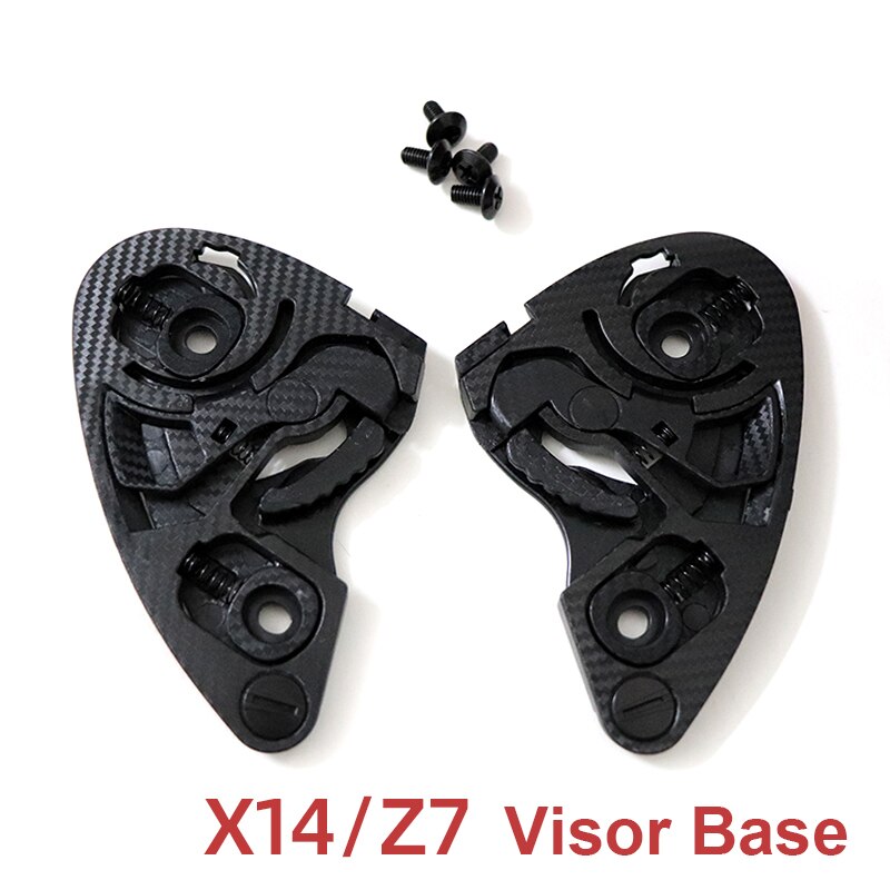 X14 Helm Een Paar Pivot Kit Bodemplaat X-Veertien Helm Accessoires: Default Title