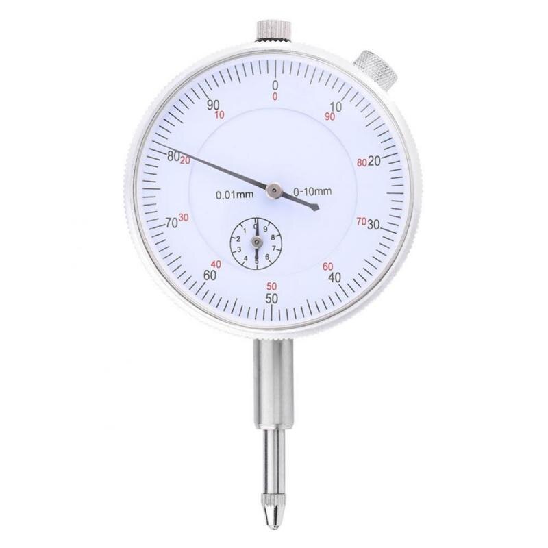 0.01mm Accuracy Measuring Indicator Meter High Accuracy Instrument Tool 0-10mm Dial Indicator Gauge