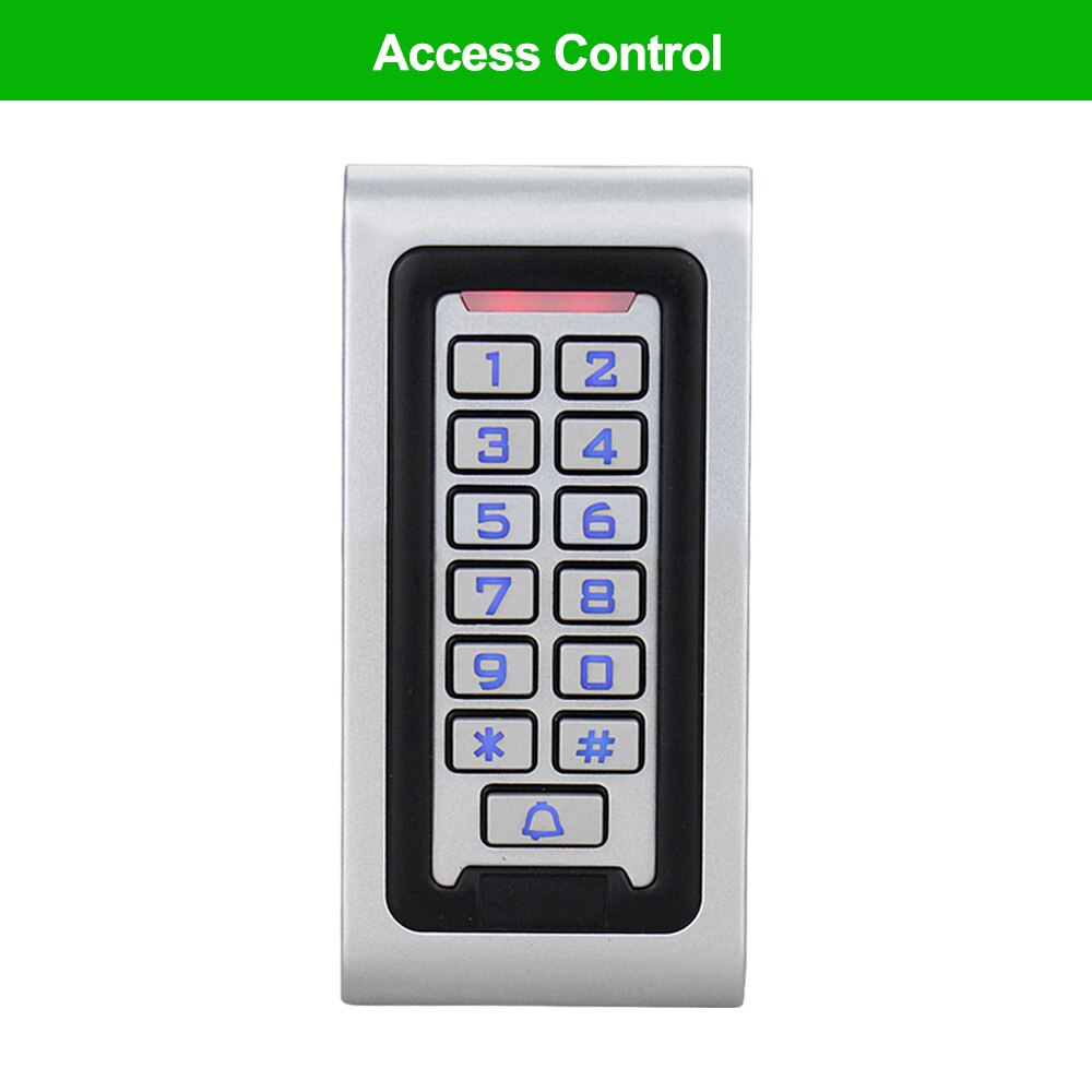 Outdoor IP68 Waterproof Access Control Keypad 125KHz RFID Keyboard Rainproof Metal Case Password Door Opener Key Cards for Home: RFID Keypad ONLY