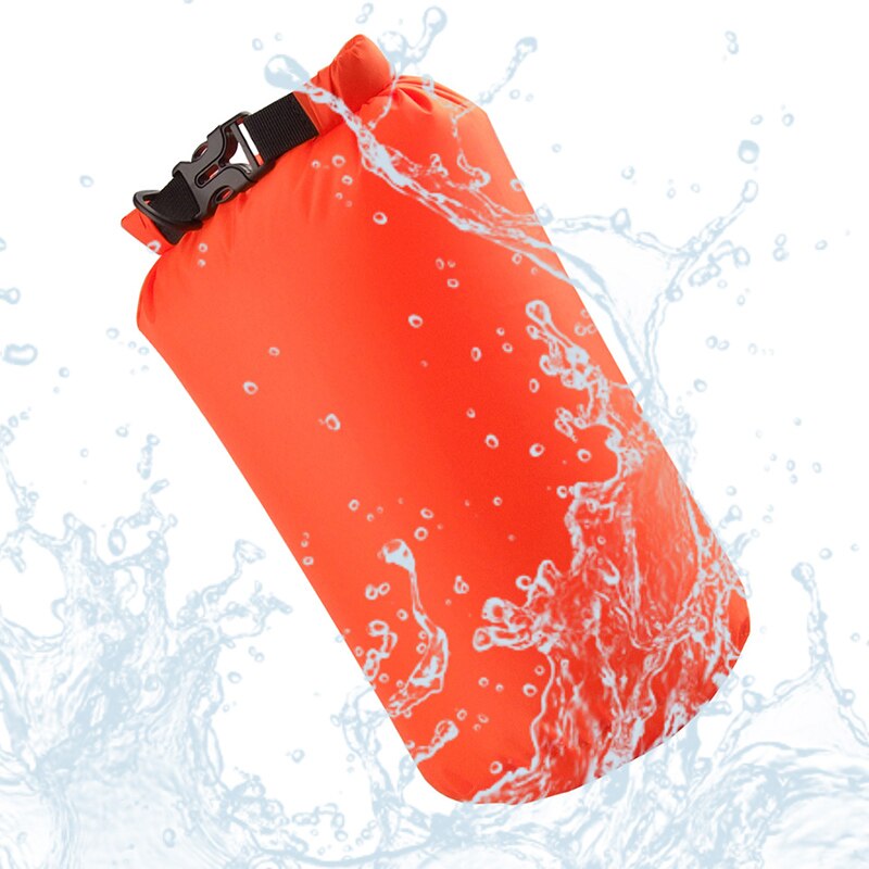 Nylon bærbar vandtæt tørpose pose til sejlads kajak fiskeri rafting svømning camping rafting sup snowboarding 8l