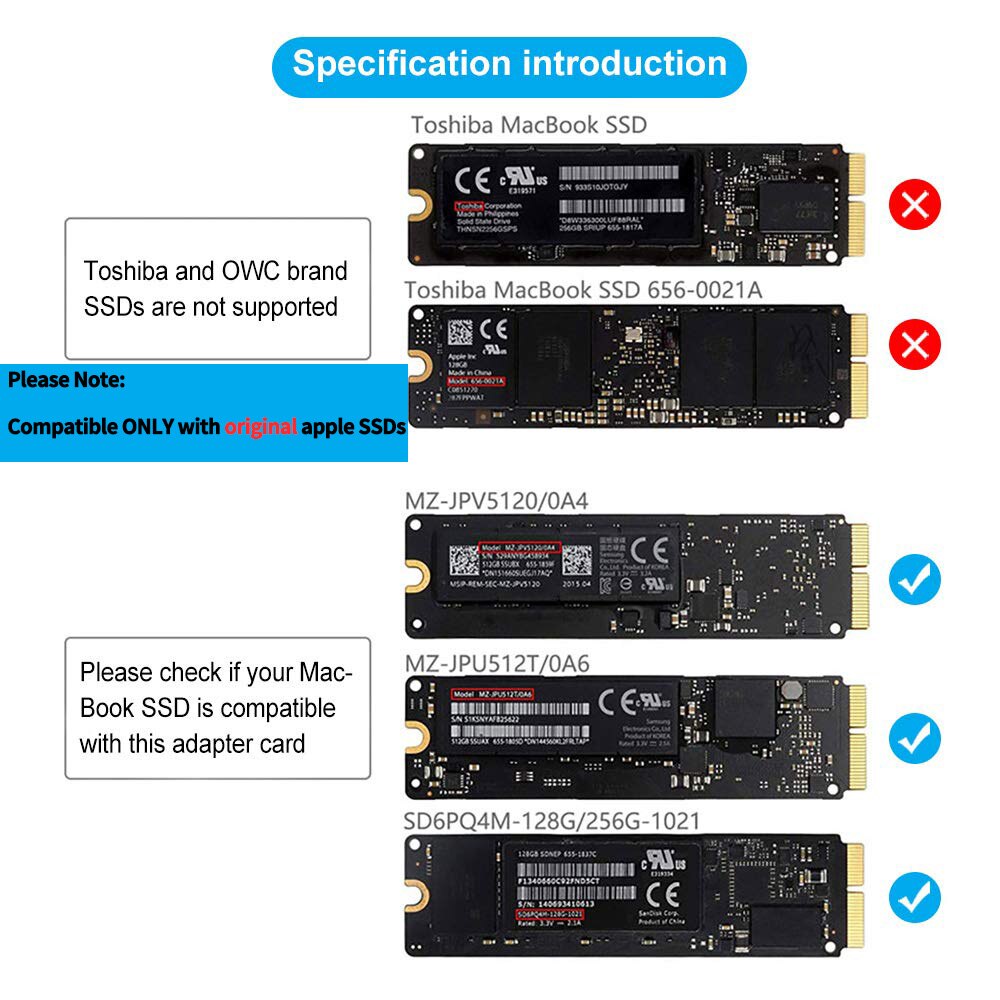 Acasis ssd kabinet til macbook pro air ekstern harddisk diskboks til apple usb 3.0 type-c